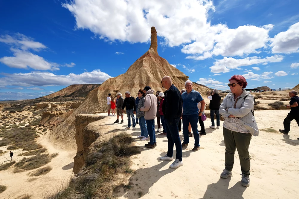 Voyage en Aragon, Bardenas Reales y Zuera