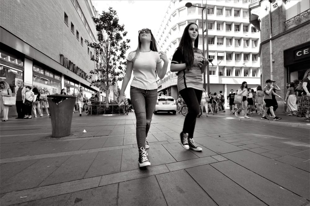 TOULOUSE, STREET PHOTO EN N&B